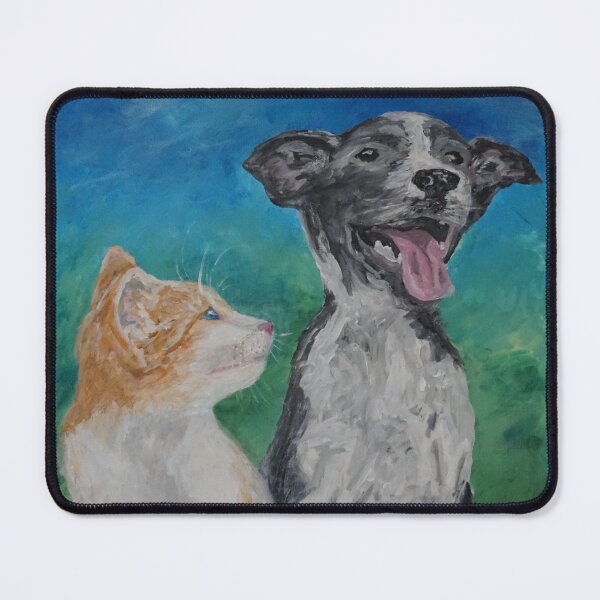 Item preview, Dog and Cat Friends designed and sold by AMRansom.