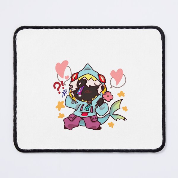 Item preview, Adorable Shark-Hoodie Creature With Hearts designed and sold by isaiahkbahe.
