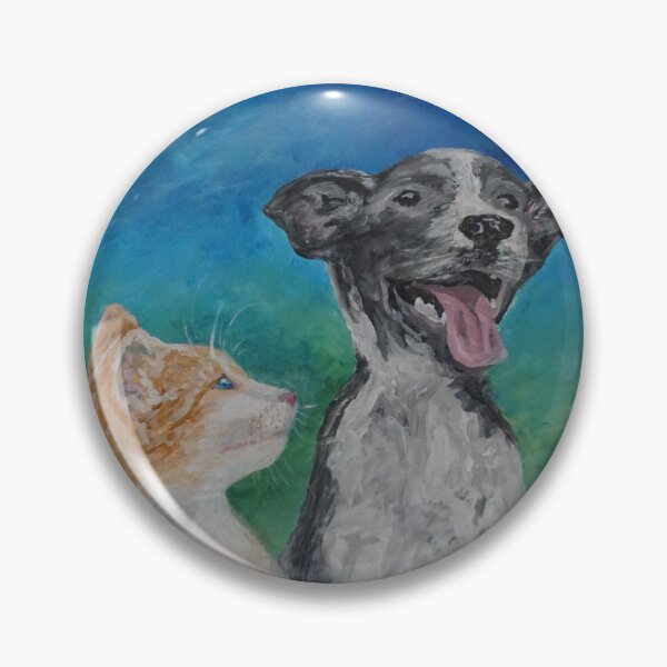 Item preview, Dog and Cat Friends designed and sold by AMRansom.