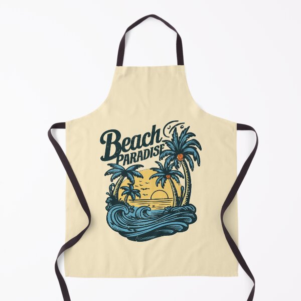 Item preview, Summer Beach Paradise Holiday Sun And Palm Trees designed and sold by popanato.