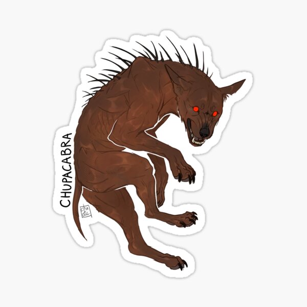Item preview, The chupacabra designed and sold by chaoticcaprisun.
