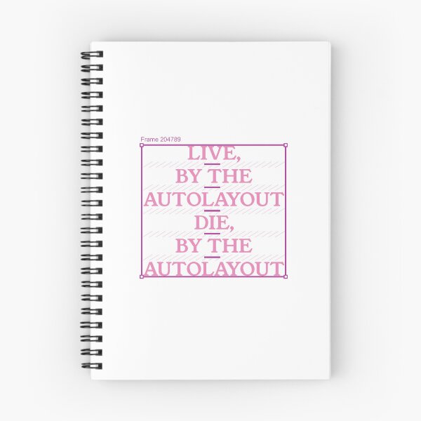 Artikelvorschau, Lebe durch das Autolayout, stirb durch das Autolayout - Figma entworfen und verkauft von Nikkokikko.