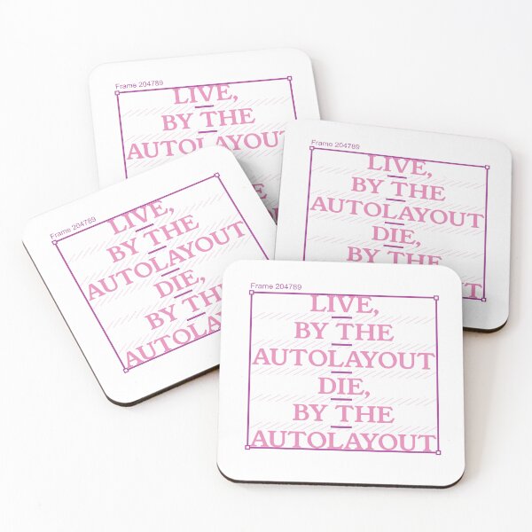 Item preview, Live by the autolayout, die by the autolayout - Figma designed and sold by Nikkokikko.