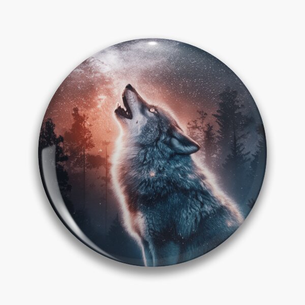 Item preview, Wolf In The Starry Woods designed and sold by Exodoi.