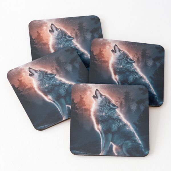 Item preview, Wolf In The Starry Woods designed and sold by Exodoi.