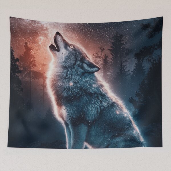 Item preview, Wolf In The Starry Woods designed and sold by Exodoi.
