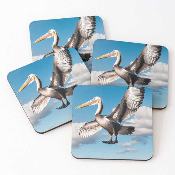 Item preview, Flight Of The Pelican designed and sold by Rosebud-Roselyn.