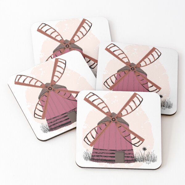 Item preview, Windmill Drawing designed and sold by AmySevArts.