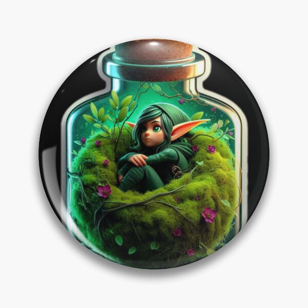 Item preview, Duende na garrafa designed and sold by PesadeloArt.
