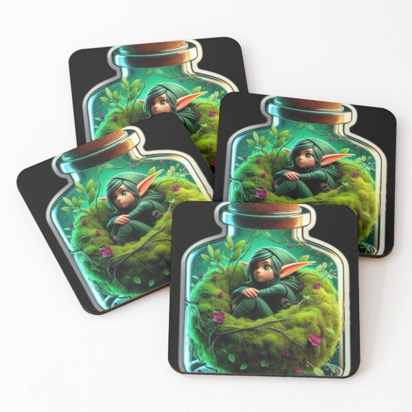 Item preview, Duende na garrafa designed and sold by PesadeloArt.