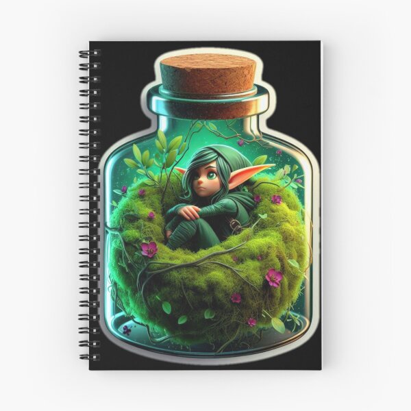 Item preview, Duende na garrafa designed and sold by PesadeloArt.