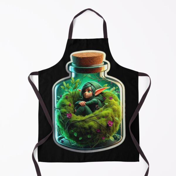 Item preview, Duende na garrafa designed and sold by PesadeloArt.