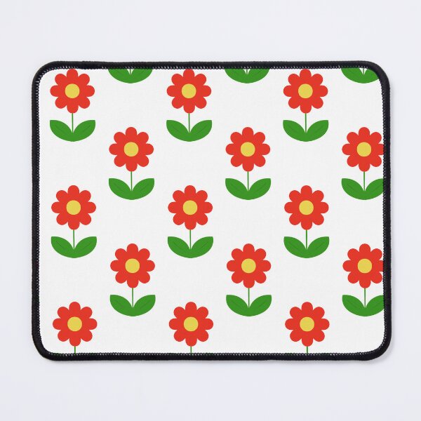 Item preview, Red Flower Pattern designed and sold by VHaywardDesigns.