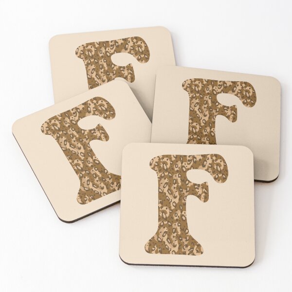 Item preview, ANIMAL PRINT LETTER F designed and sold by Silviaclara.