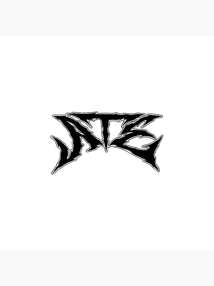 stray kids skz ate logo - black version