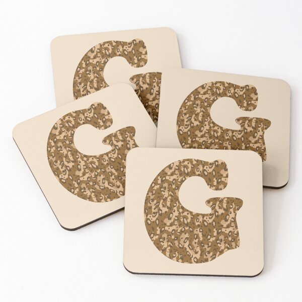 Item preview, ANIMAL PRINT LETTER G designed and sold by Silviaclara.