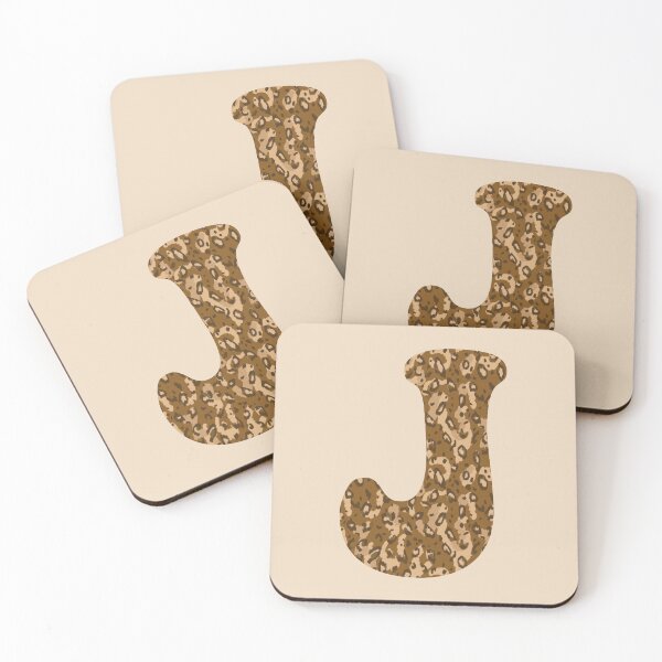 Item preview, ANIMAL PRINT LETTER J designed and sold by Silviaclara.