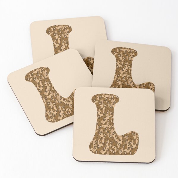 Item preview, ANIMAL PRINT LETTER L designed and sold by Silviaclara.