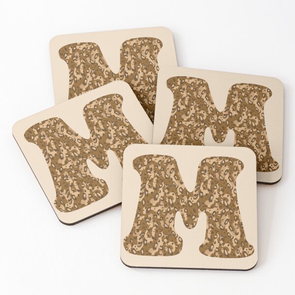 Item preview, ANIMAL PRINT LETTER M designed and sold by Silviaclara.