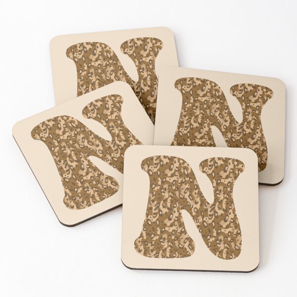 Item preview, ANIMAL PRINT LETTER N designed and sold by Silviaclara.