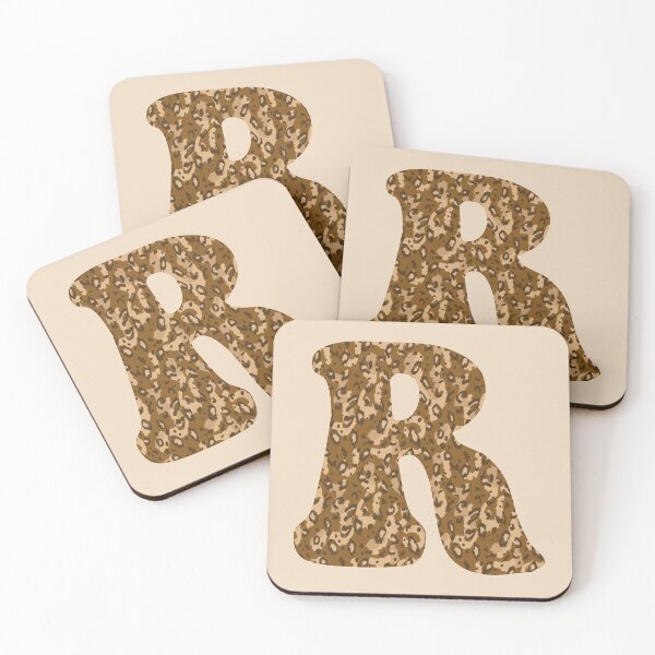 Item preview, ANIMAL PRINT LETTER R designed and sold by Silviaclara.