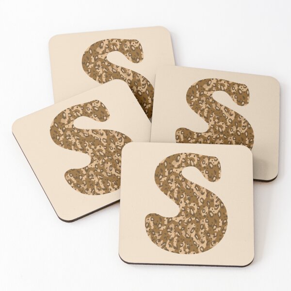 Item preview, ANIMAL PRINT LETTER S designed and sold by Silviaclara.