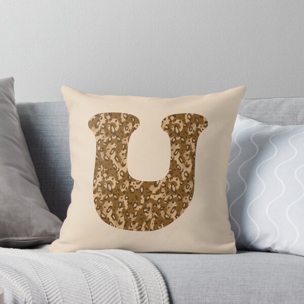 Item preview, ANIMAL PRINT LETTER U designed and sold by Silviaclara.