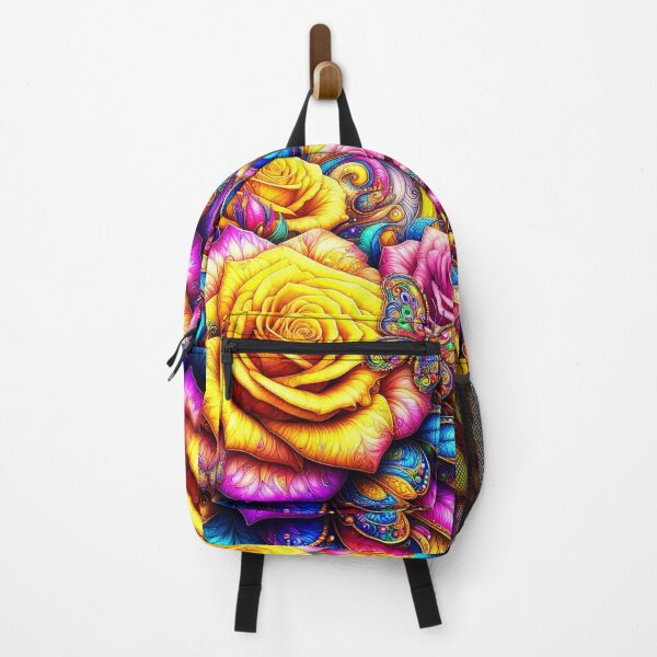Item preview, Yellow Purple Roses  designed and sold by connie campbell.