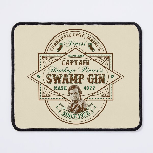 Item preview, Swamp Gin Label in Korea 4077 Lts designed and sold by Alema Art.