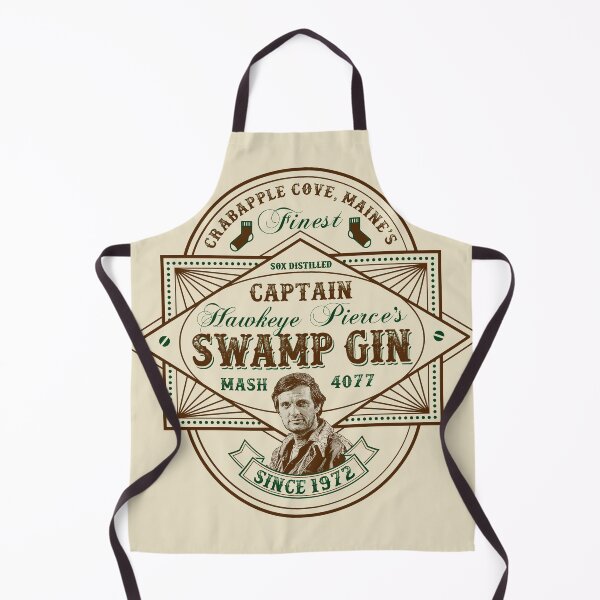 Item preview, Swamp Gin Label in Korea 4077 Lts designed and sold by Alema Art.