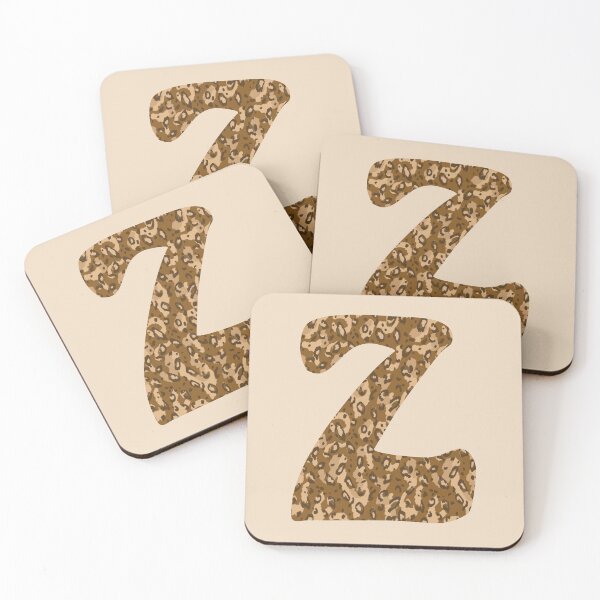 Item preview, ANIMAL PRINT LETTER Z designed and sold by Silviaclara.