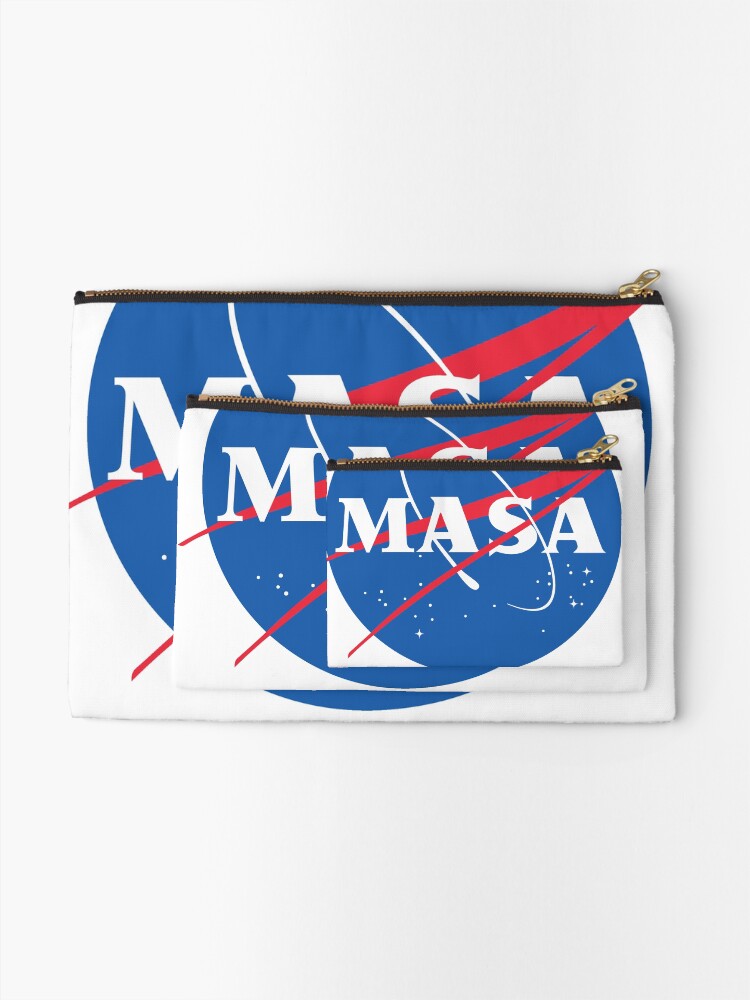 Alternate view of Make America Smart Again - Nasa X Masa Zipper Pouch
