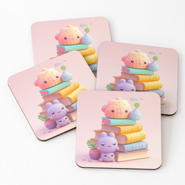 Item preview, illustration books in the style of kawaii art designed and sold by Nanthikan.