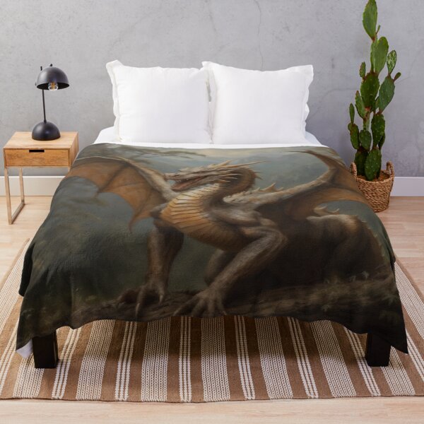 Item preview, Enchanted Forest Dragon Fantasy Landscape designed and sold by Natalie Witt.