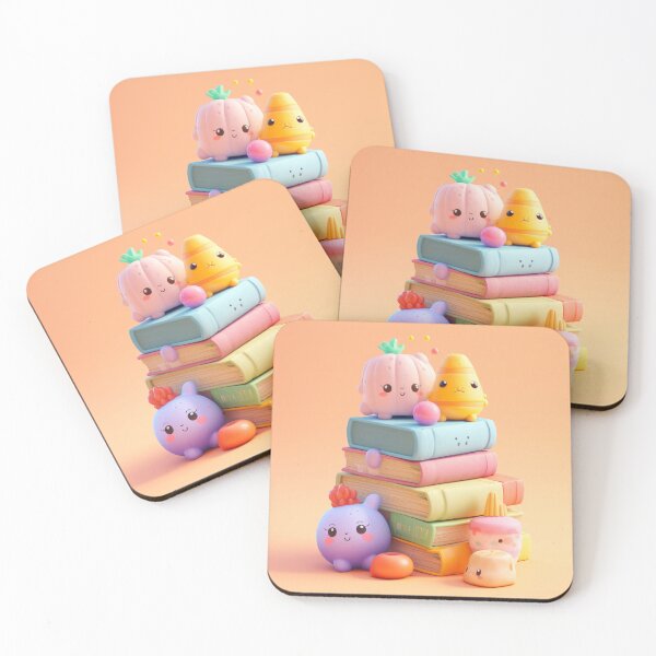 Item preview, illustration books in the style of kawaii art designed and sold by Nanthikan.