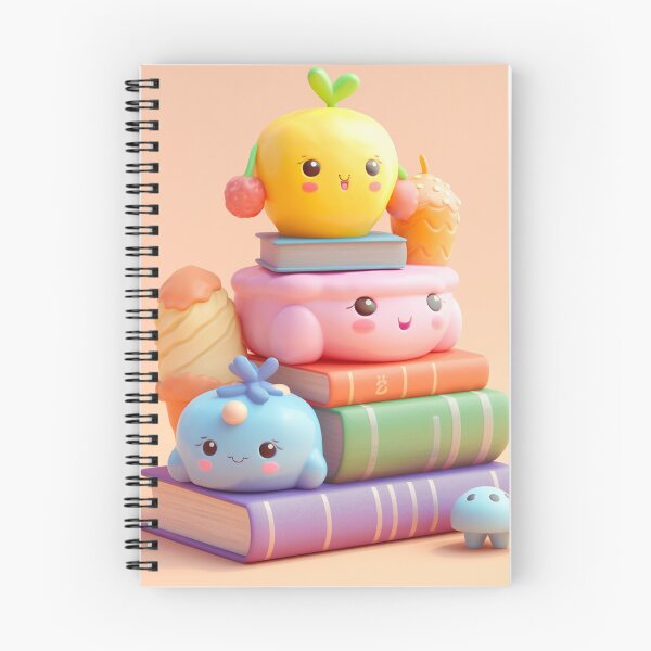 Item preview, illustration books in the style of kawaii art designed and sold by Nanthikan.