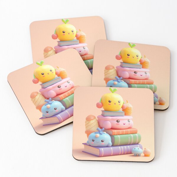 Item preview, illustration books in the style of kawaii art designed and sold by Nanthikan.