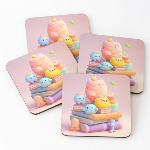 Item preview, illustration books in the style of kawaii art designed and sold by Nanthikan.