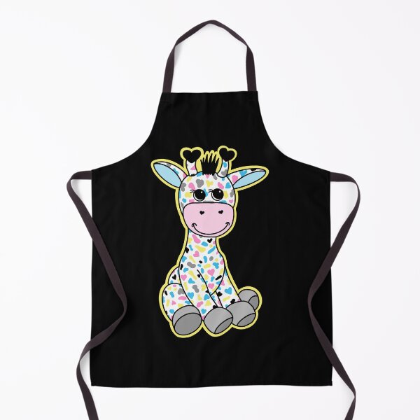Item preview, Cute Polygender Pride Flag Giraffe Pink Blue Yellow Gray Black designed and sold by JoyfulJen.