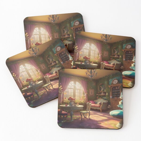 Item preview, Enchanted Garden Room in Wonderland designed and sold by BlareBlare.