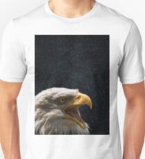 Simple Eagle in Space 2 Unisex T-Shirt
