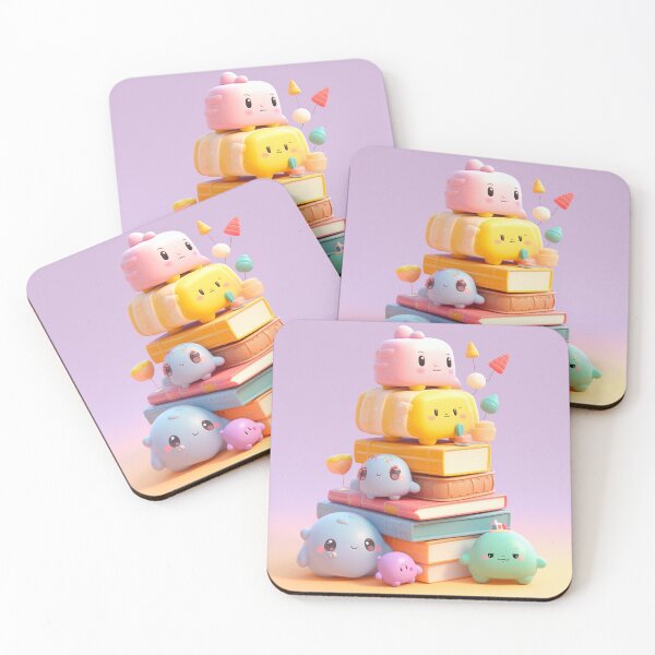 Item preview, illustration books in the style of kawaii art designed and sold by Nanthikan.