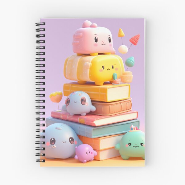 Item preview, illustration books in the style of kawaii art designed and sold by Nanthikan.