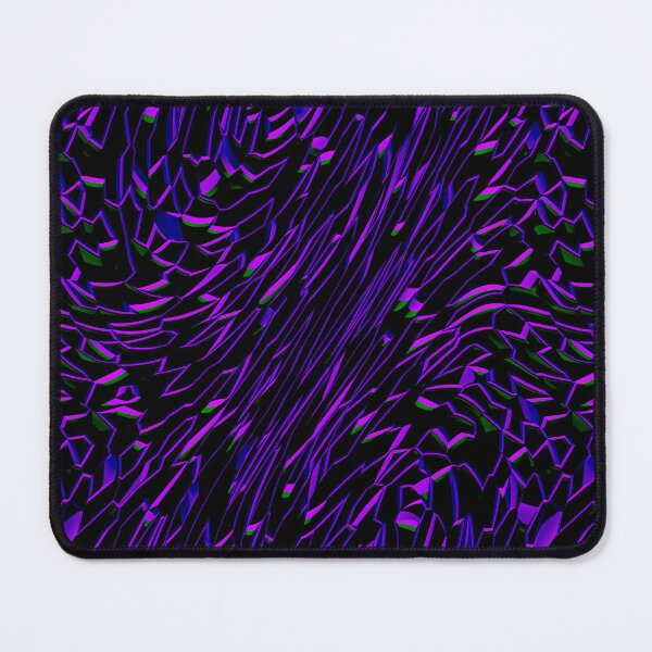 Item preview, Twisted Purple Crystal Outline on Black Pattern designed and sold by TheRulerofEarth.