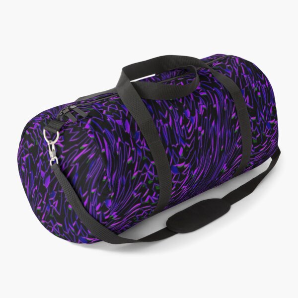 Item preview, Twisted Purple Crystal Outline on Black Pattern designed and sold by TheRulerofEarth.