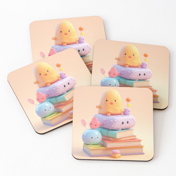 Item preview, illustration books in the style of kawaii art designed and sold by Nanthikan.