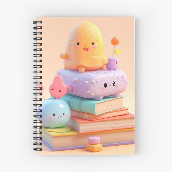 Item preview, illustration books in the style of kawaii art designed and sold by Nanthikan.