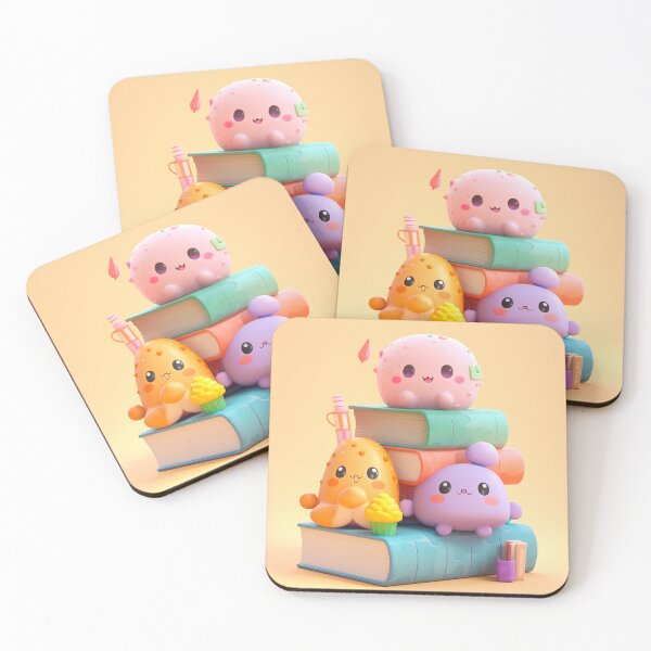 Item preview,  illustration books in the style of kawaii art designed and sold by Nanthikan.