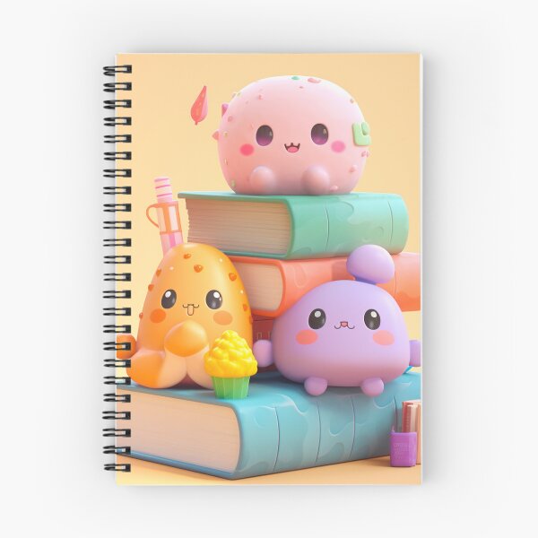 Item preview,  illustration books in the style of kawaii art designed and sold by Nanthikan.