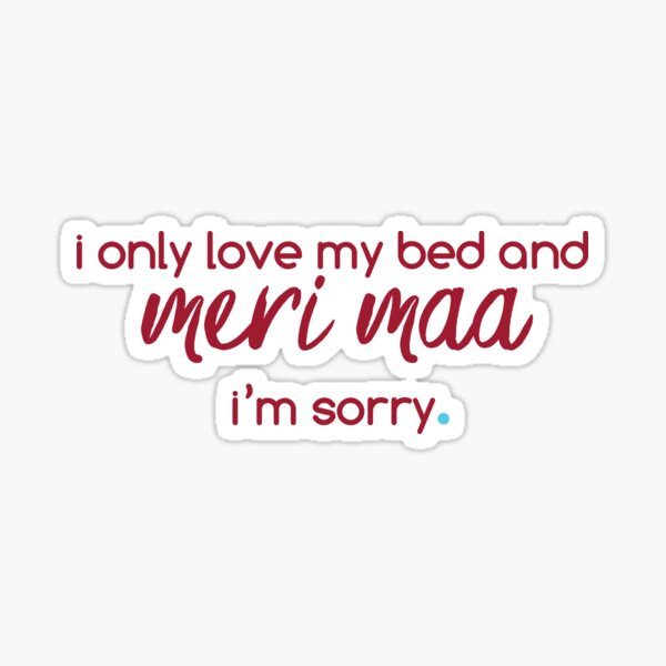 Item preview, meri maa in god's plan designed and sold by badmaashhouse.